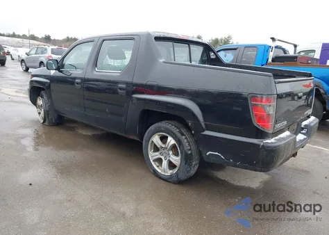 2012 Honda Ridgeline Rt z USA, uszkodzony, nr VIN 5FPYK1F28CB001132